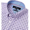 image:imageAlimens amp Gentle Mens Plaid Button Down Shirts Cotton Long Sleeve Dress Shirts Regular Fit Gingham ShirtsRed Navy  Gingham
