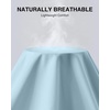 image:imageAlimens amp Gentle Mens Premium Dress Shirt  Cotton Performance Wrinkle Free Moisture Wicking Button Down ShirtsLight Blue