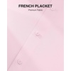 image:imageAlimens amp Gentle Mens Premium Dress Shirt  Cotton Performance Wrinkle Free Moisture Wicking Button Down ShirtsPink