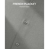 image:imageAlimens amp Gentle Mens Premium Dress Shirts  Wool Modal Performance Wrinkle Free Button Down ShirtGrey