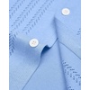 image:imageAlimens amp Gentle Mens Shirts Casual Button Down Shirts Beach Vintage Knit Short Sleeve Polo Shirt for Men14light Blue