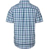image:imageAlimens amp Gentle Plaid Mens Short Sleeve Button Down Shirts with Pocket  LightweightButtonDown CollarRegular FitExcellent ColorsBreathableCasualCotton BlendEasy CareBlack Green Check