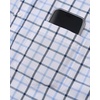 image:imageAlimens amp Gentle Plaid Mens Short Sleeve Button Down Shirts with Pocket  LightweightButtonDown CollarRegular FitExcellent ColorsBreathableCasualCotton BlendEasy CareBlack Blue Check