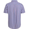 image:imageAlimens amp Gentle Plaid Mens Short Sleeve Button Down Shirts with Pocket  LightweightButtonDown CollarRegular FitExcellent ColorsBreathableCasualCotton BlendEasy CareBlue Red Plaid