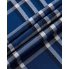 image:imageAlimens amp Gentle Plaid Mens Short Sleeve Button Down Shirts with Pocket  LightweightButtonDown CollarRegular FitExcellent ColorsBreathableCasualCotton BlendEasy CareNavy White Check