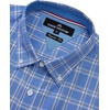 image:imageAlimens amp Gentle Plaid Mens Short Sleeve Button Down Shirts with Pocket  LightweightButtonDown CollarRegular FitExcellent ColorsBreathableCasualCotton BlendEasy CareBlue Plaid