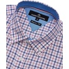 image:imageAlimens amp Gentle Plaid Mens Short Sleeve Button Down Shirts with Pocket  LightweightButtonDown CollarRegular FitExcellent ColorsBreathableCasualCotton BlendEasy CareNavy Red Plaid