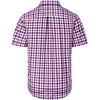 image:imageAlimens amp Gentle Plaid Mens Short Sleeve Button Down Shirts with Pocket  LightweightButtonDown CollarRegular FitExcellent ColorsBreathableCasualCotton BlendEasy CareRed Navy Check