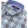image:imageAlimens amp Gentle Plaid Mens Short Sleeve Button Down Shirts with Pocket  LightweightButtonDown CollarRegular FitExcellent ColorsBreathableCasualCotton BlendEasy CareGrey Green Plaid