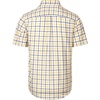 image:imageAlimens amp Gentle Plaid Mens Short Sleeve Button Down Shirts with Pocket  LightweightButtonDown CollarRegular FitExcellent ColorsBreathableCasualCotton BlendEasy CareYellow Check