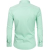 image:imageAlimens amp Gentle Slim Fit Dress Shirts for Men Long Sleeve Stretch Stain Proof Wrinkle Free Button Down Shirts Formal Shirts  Stretch Wrinkle Free Long Sleeve Fitted Formal Events Wedding Business Casual AirflowEnhanced Comfort Easy CareGrass Green