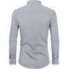 image:imageAlimens amp Gentle Slim Fit Dress Shirts for Men Long Sleeve Stretch Stain Proof Wrinkle Free Button Down Shirts Formal Shirts  Stretch Wrinkle Free Long Sleeve Fitted Formal Events Wedding Business Casual AirflowEnhanced Comfort Easy CareLight Grey