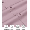 image:imageAlimens amp Gentle Slim Fit Dress Shirts for Men Long Sleeve Stretch Stain Proof Wrinkle Free Button Down Shirts Formal Shirts  Stretch Wrinkle Free Long Sleeve Fitted Formal Events Wedding Business Casual AirflowEnhanced Comfort Easy CareLight Pink