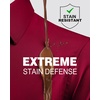 image:imageAlimens amp Gentle Slim Fit Dress Shirts for Men Long Sleeve Stretch Stain Proof Wrinkle Free Button Down Shirts Formal Shirts  Stretch Wrinkle Free Long Sleeve Fitted Formal Events Wedding Business Casual AirflowEnhanced Comfort Easy CareRed