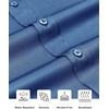 image:imageAlimens amp Gentle Slim Fit Dress Shirts for Men Long Sleeve Stretch Stain Proof Wrinkle Free Button Down Shirts Formal Shirts  Stretch Wrinkle Free Long Sleeve Fitted Formal Events Wedding Business Casual AirflowEnhanced Comfort Easy CareBlue Mood