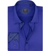 image:imageMens Dress Shirt Long Sleeve Wrinkle Free Button Down Shirt Business Casual  No Iron Contrast Color Collar Cuffs Formal Casual Versatile Graduation Office Party Regular Fit Breathable No FadingRoyal Blue