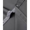 image:imageMens Dress Shirt Long Sleeve Wrinkle Free Button Down Shirt Business Casual  No Iron Contrast Color Collar Cuffs Formal Casual Versatile Graduation Office Party Regular Fit Breathable No FadingGrey