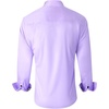 image:imageMens Dress Shirt Long Sleeve Wrinkle Free Button Down Shirt Business Casual  No Iron Contrast Color Collar Cuffs Formal Casual Versatile Graduation Office Party Regular Fit Breathable No FadingLight Purple