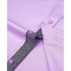 image:imageMens Dress Shirt Long Sleeve Wrinkle Free Button Down Shirt Business Casual  No Iron Contrast Color Collar Cuffs Formal Casual Versatile Graduation Office Party Regular Fit Breathable No FadingLight Purple
