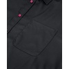 image:imageMens Dress Shirt Long Sleeve Wrinkle Free Button Down Shirt Business Casual  No Iron Contrast Color Collar Cuffs Formal Casual Versatile Graduation Office Party Regular Fit Breathable No FadingFlex Black Red