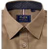 image:imageMens Dress Shirt Long Sleeve Wrinkle Free Button Down Shirt Business Casual  No Iron Contrast Color Collar Cuffs Formal Casual Versatile Graduation Office Party Regular Fit Breathable No FadingCamel
