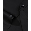 image:imageMens Dress Shirt Long Sleeve Wrinkle Free Stretch Button Down Shirts  Non Iron Regular Fit Solid Color Button Up for Business Casual Wedding Office Work Party Dating Interview Meeting FormalBlack