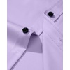 image:imageMens Dress Shirt Long Sleeve Wrinkle Free Stretch Button Down Shirts  Non Iron Regular Fit Solid Color Button Up for Business Casual Wedding Office Work Party Dating Interview Meeting FormalLavender