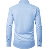 image:imageMens Dress Shirt Long Sleeve Wrinkle Free Stretch Button Down Shirts  Non Iron Regular Fit Solid Color Button Up for Business Casual Wedding Office Work Party Dating Interview Meeting FormalBlue