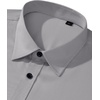 image:imageMens Dress Shirt Long Sleeve Wrinkle Free Stretch Button Down Shirts  Non Iron Regular Fit Solid Color Button Up for Business Casual Wedding Office Work Party Dating Interview Meeting FormalGrey