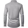 image:imageMens Dress Shirt Long Sleeve Wrinkle Free Stretch Button Down Shirts  Non Iron Regular Fit Solid Color Button Up for Business Casual Wedding Office Work Party Dating Interview Meeting FormalGrey