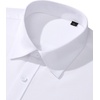 image:imageMens Dress Shirt Long Sleeve Wrinkle Free Stretch Button Down Shirts  Non Iron Regular Fit Solid Color Button Up for Business Casual Wedding Office Work Party Dating Interview Meeting FormalSolid White