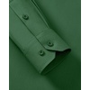 image:imageMens Dress Shirts Long Sleeve Stretch Wrinkle Free Work Button Down Shirt  Business Formal Office Wedding Stretch Cotton Solid Fabric To Easy Care  Breathable Comfortable Spread Collar Regular FitGreen