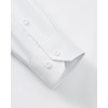 image:imageMens Dress Shirts Long Sleeve Stretch Wrinkle Free Work Button Down Shirt  Business Formal Office Wedding Stretch Cotton Solid Fabric To Easy Care  Breathable Comfortable Spread Collar Regular FitWhite