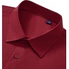 image:imageMens Dress Shirts Long Sleeve Stretch Wrinkle Free Work Button Down Shirt  Business Formal Office Wedding Stretch Cotton Solid Fabric To Easy Care  Breathable Comfortable Spread Collar Regular FitBurgundy