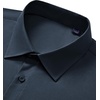 image:imageMens Dress Shirts Long Sleeve Stretch Wrinkle Free Work Button Down Shirt  Business Formal Office Wedding Stretch Cotton Solid Fabric To Easy Care  Breathable Comfortable Spread Collar Regular FitNavy Blue