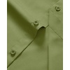 image:imageMens Dress Shirts Long Sleeve Stretch Wrinkle Free Work Button Down Shirt  Business Formal Office Wedding Stretch Cotton Solid Fabric To Easy Care  Breathable Comfortable Spread Collar Regular FitOlive Green