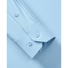 image:imageMens Dress Shirts Long Sleeve Stretch Wrinkle Free Work Button Down Shirt  Business Formal Office Wedding Stretch Cotton Solid Fabric To Easy Care  Breathable Comfortable Spread Collar Regular FitBlue