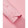 image:imageMens Dress Shirts Long Sleeve Stretch Wrinkle Free Work Button Down Shirt  Business Formal Office Wedding Stretch Cotton Solid Fabric To Easy Care  Breathable Comfortable Spread Collar Regular FitPink