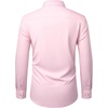 image:imageMens Dress Shirts Stretch Long Sleeve Wrinkle Free Work Button Down Shirt  Business Formal Office Wedding Stretch Cotton Solid Fabric To Easy Care  Breathable Comfortable Spread Collar Regular FitPink