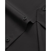 image:imageMens Dress Shirts Stretch Long Sleeve Wrinkle Free Work Button Down Shirt  Business Formal Office Wedding Stretch Cotton Solid Fabric To Easy Care  Breathable Comfortable Spread Collar Regular FitBlack