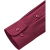 image:imageMens Dress Shirts Stretch Long Sleeve Wrinkle Free Work Button Down Shirt  Business Formal Office Wedding Stretch Cotton Solid Fabric To Easy Care  Breathable Comfortable Spread Collar Regular FitBurgundy