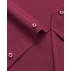 image:imageMens Dress Shirts Stretch Long Sleeve Wrinkle Free Work Button Down Shirt  Business Formal Office Wedding Stretch Cotton Solid Fabric To Easy Care  Breathable Comfortable Spread Collar Regular FitBurgundy