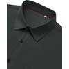 image:imageMens Dress Shirts Stretch Long Sleeve Wrinkle Free Work Button Down Shirt  Business Formal Office Wedding Stretch Cotton Solid Fabric To Easy Care  Breathable Comfortable Spread Collar Regular FitCharcoal