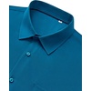 image:imageMens Dress Shirts Stretch Long Sleeve Wrinkle Free Work Button Down Shirt  Business Formal Office Wedding Stretch Cotton Solid Fabric To Easy Care  Breathable Comfortable Spread Collar Regular FitPeacock Blue