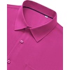 image:imageMens Dress Shirts Stretch Long Sleeve Wrinkle Free Work Button Down Shirt  Business Formal Office Wedding Stretch Cotton Solid Fabric To Easy Care  Breathable Comfortable Spread Collar Regular FitRose Pink