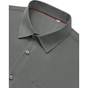 image:imageMens Dress Shirts Stretch Long Sleeve Wrinkle Free Work Button Down Shirt  Business Formal Office Wedding Stretch Cotton Solid Fabric To Easy Care  Breathable Comfortable Spread Collar Regular FitGrey