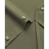 image:imageMens Dress Shirts Stretch Long Sleeve Wrinkle Free Work Button Down Shirt  Business Formal Office Wedding Stretch Cotton Solid Fabric To Easy Care  Breathable Comfortable Spread Collar Regular FitOlive Green