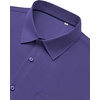 image:imageMens Dress Shirts Stretch Long Sleeve Wrinkle Free Work Button Down Shirt  Business Formal Office Wedding Stretch Cotton Solid Fabric To Easy Care  Breathable Comfortable Spread Collar Regular FitPurple