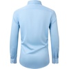 image:imageMens Dress Shirts Wrinkle Free Stretch Long Sleeve Shirt Business Casual  wrinkle free stretch  breathable comfortable  spread collar regular fit  can be worn yearround  business meeting weddingBlue