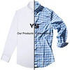 image:imageMens Dress Shirts Wrinkle Free Stretch Long Sleeve Shirt Business Casual  wrinkle free stretch  breathable comfortable  spread collar regular fit  can be worn yearround  business meeting weddingWhite